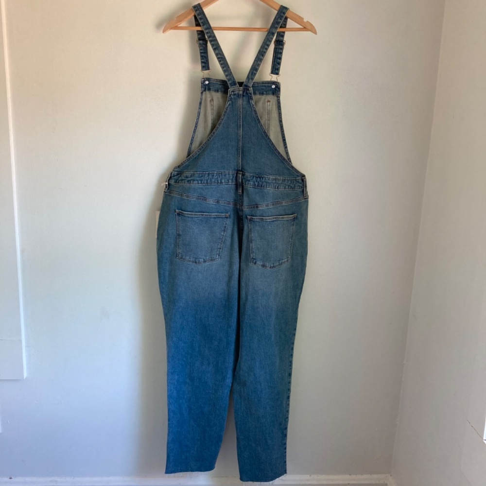 Universal Thread Blue Denim Overalls Classic Workwear - Picture 4 of 10